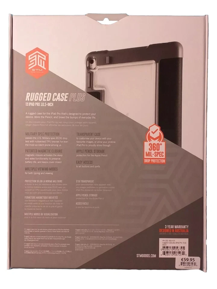 Smart Cover STM per iPad Pro 10.5" e iPad Air 3ª Gen. + cover TPU in omaggio - Immagine 2 di 4