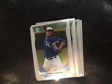 2014 Bowman Draft CTP-71 Miguel Almonte 10 count all chrome lot Kansas City
