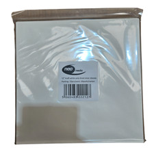 12" Kraft White Poly Lined Inner Sleeves 25 Per Pack