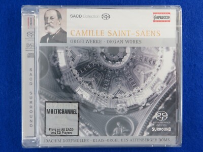 Camille Saint-Saens Organ Works Joachim Dorfmuller - Brand New - CD - Fast Post