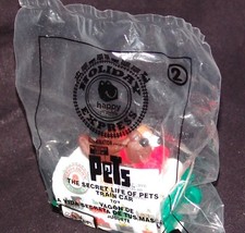 Holiday Express Secret Life of Pets Train 2017 McDonalds Happy Meal 2 Un-Opened