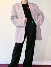 Cold Laundry lilac oversized blazer