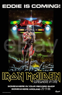 IRON MAIDEN 14 X 21 1986 / 1987 