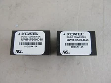 QTY=2 NEW UWR-5/500-D48 Isolated DC-DC Converter 3W 48V to 5V 500mA Datel