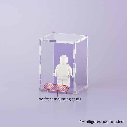 Lilac Pastel LEGO Minifigure Display Case - Picture 9 of 15