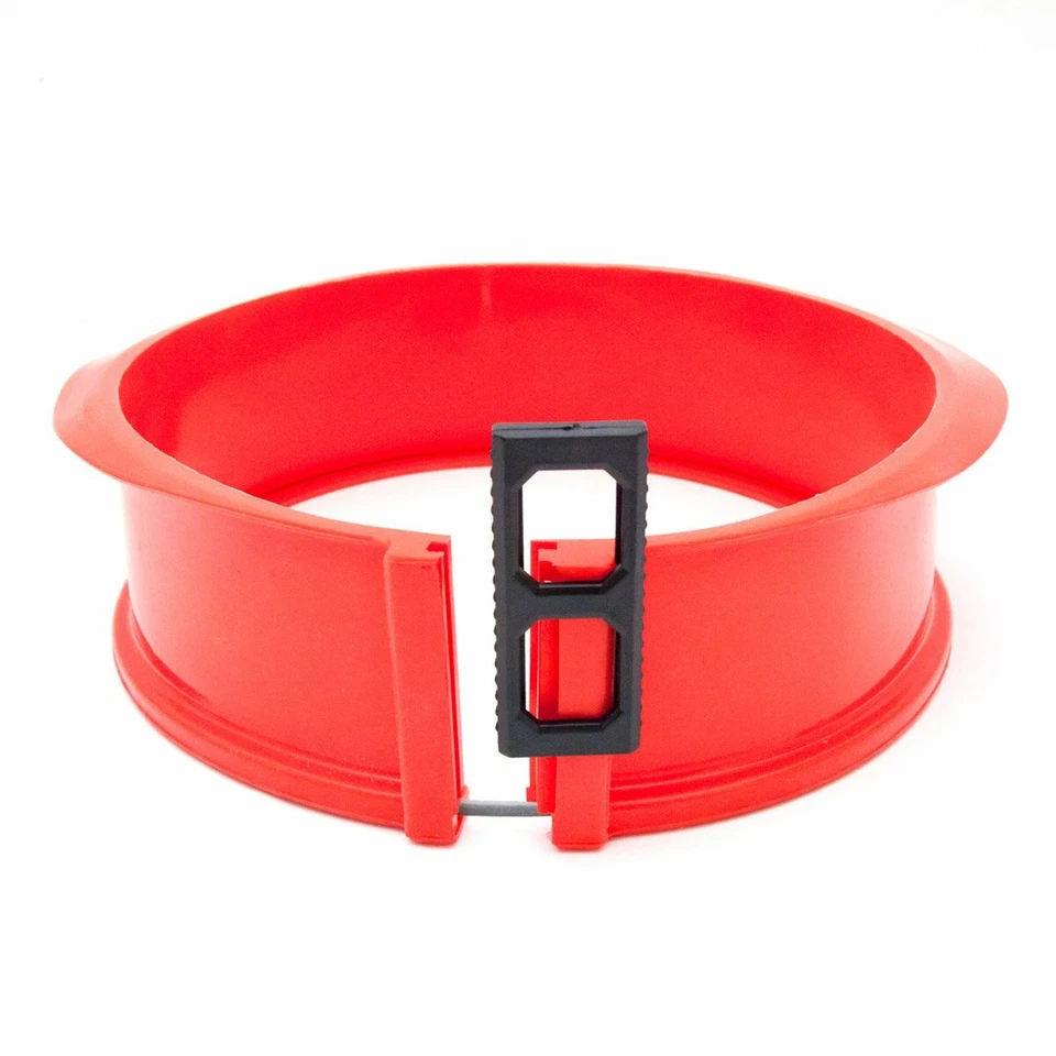 Silikon Springform Antihaftbeschichtete Kuchen Backform Silikonform & Glasboden - Bild 2 von 4