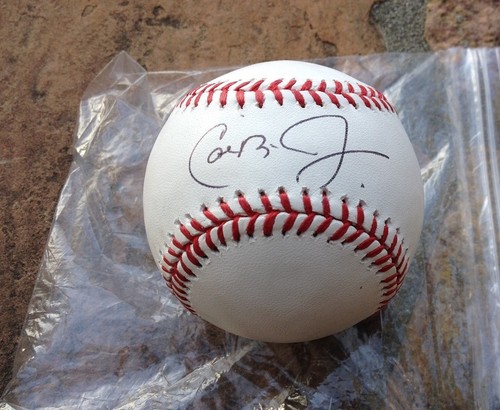 *CAL RIPKEN JR.*FIRMATO*AUTOGRAFATO*BASEBALL*BALTIMORA*ORIOLES*OMLB!!!*COA* - Foto 2 di 5