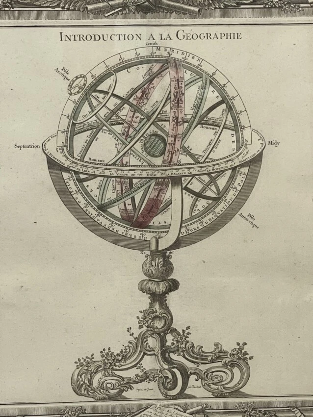 Atlas Historique et Geographique De Mornas. French copper engraving dated 1761 - Image 2 of 4
