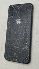 Coque originale Apple iPhone XS cadre vitre cassée pour reconditionné gris si...
