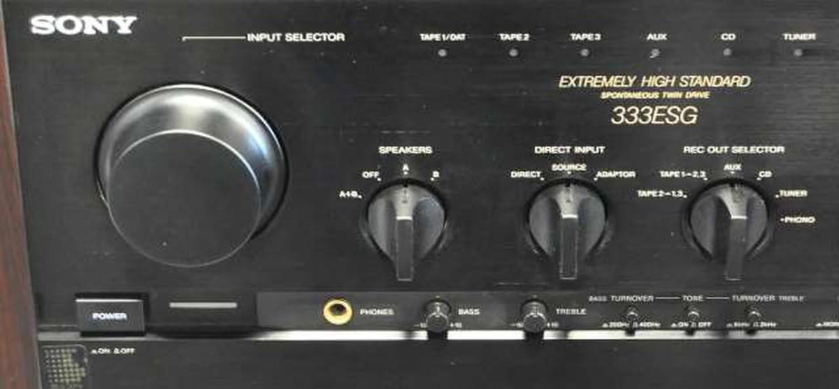 Sony　TA-F333ESG  Stereo Amprifier SONY TA-F333ESG Stereo Integrated Amplifier in Good Condition | eBay
