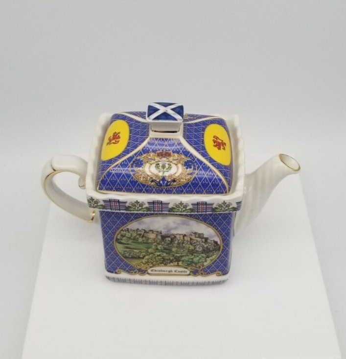 Vintage Sadler English Porcelain Teapot Edinburgh Scotland Teapot