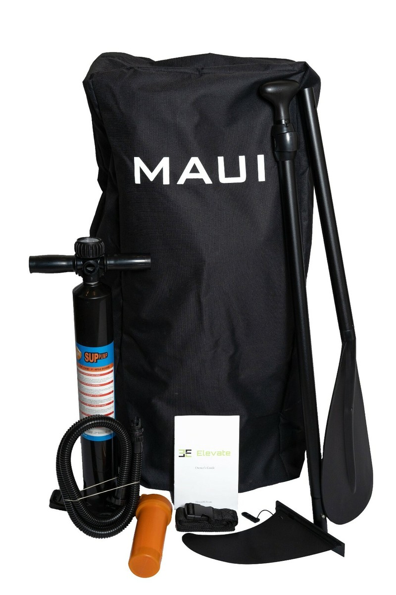 Maui Featherlight Inflatable Premium Stand Up Paddleboard Package