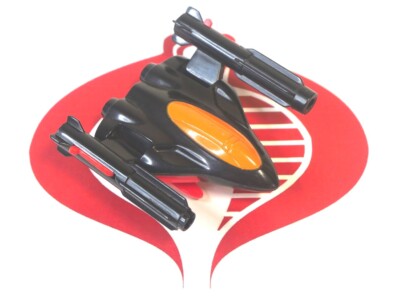 HOT WHEELS Vehicle TRANS MORPH A.T.V. Sho Gun Racers JET POD 2001 Original Part 