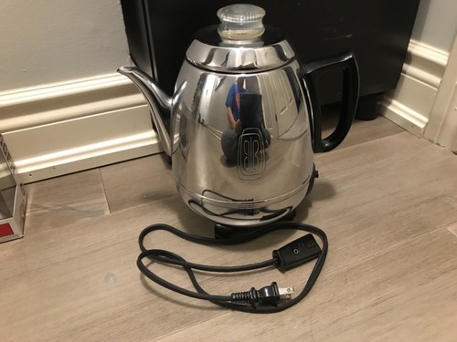 Vintage GE Pot Belly Percolator 