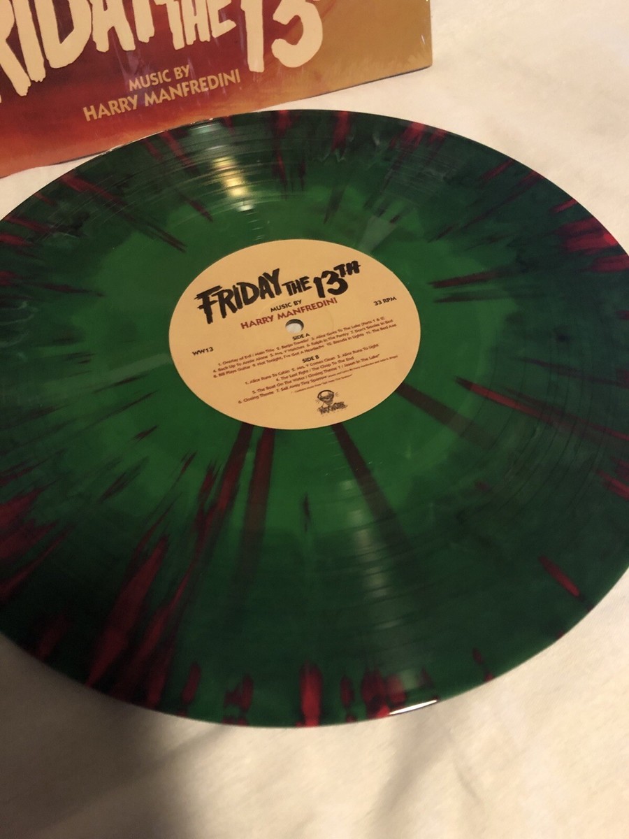 Harry Manfredini Friday The 13th Vinyl Soundtrack OST Green Red