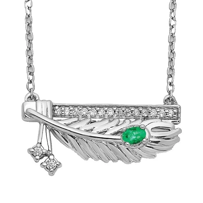 Feather Charm Beauty Fashion Necklaces & Pendants