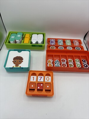 Lot Of Osmo Learning Sets. Coding. Pizza, Costume Party, Numbers.  See Photos
