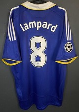 UEFA LAMPARD #8 MEN'S FC CHELSEA 2008/2009 SOCCER FOOTBALL SHIRT JERSEY SIZE XL