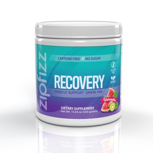 Zipfizz Muscle Recovery Drink Mix Enhance Performance with Vitamins Minerals ...