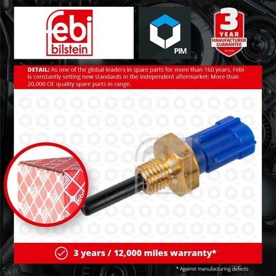 Air Intake Temperature Sensor fits MAZDA MPV Mk2 2.0D 02 to 06 RF5C Sender Febi