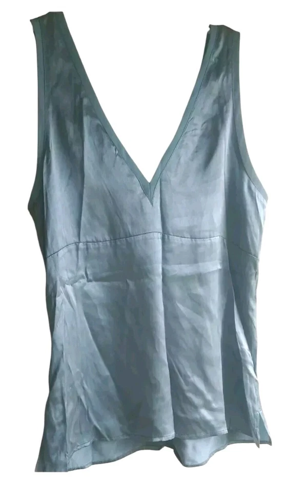 Top y2k New York & Company Lentejuelas Seda Talla 6 Mediano Hada Coqueta Boho Grunge Foto 2 de 4