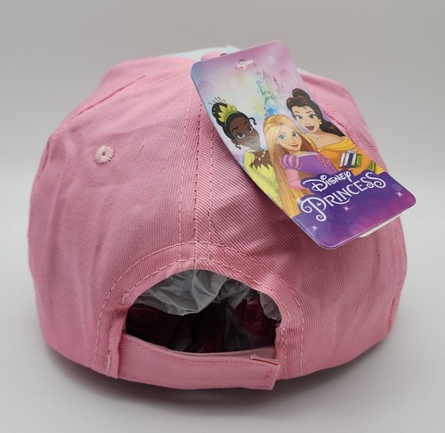 Disney Princess Toddler Youth Girl Kids Pink Adjustable Cap Hat Tiana Snow White - Picture 4 of 5