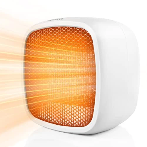 Portable Space Heater 1000W/800W Ceramic Electric Heater Compact Small  Warmer... | eBay