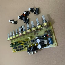 Audio Equalizer Board LA3607 NE5532 EQ Preamplifier With Treble Bass Midrange
