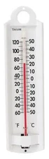 NEW TAYLOR 5135 9" ALUMINUM INDOOR & OUTDOOR THERMOMETER 6230361
