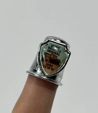 South Dakota Metal Thimble Dakota's Original 1888 Town Badge Building