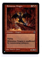 Brimstone Dragon The List Reprints R MTG LP