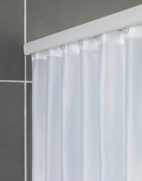 Wenko Teleskop-Duschstange Era Weiß 125-210 Cm Ausziehbar Aluminium Ohne Bohren-image