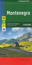 Montenegro Autokarte + Freizeitkarte 1:150000...
