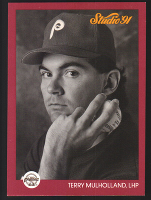 1991 Donruss Studio #219 - Terry Mulholland - Philadelphia Phillies  91-1007