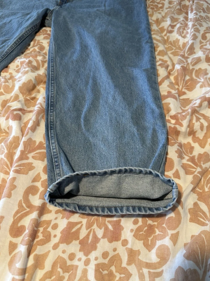 Rare Faded Glory 46x30 Original Fit Blue Jeans 100% Cotton Classic Quality USA - Image 3 of 4