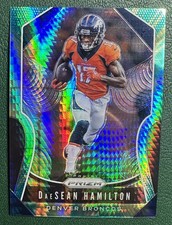 2019 Panini Prizm DaeSean Hamilton Hyper Prizm #/175 Card #201