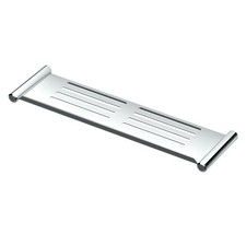 Gatco Shower Shelf 1460 19" Chrome Polished Modern Design Handcrafted Steel