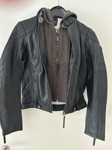 Gipsy Lederjacke mit Kapuze Damen - Bild 2 von 4