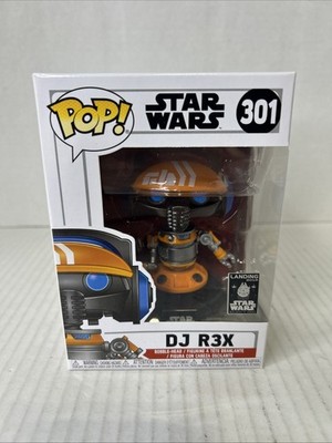 Funko Pop! Star Wars DJ R3X #301 Landing Galaxy s Edge 2019 Exclusive Disney F1