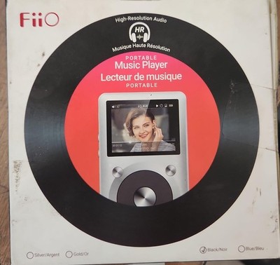 FiiO X1 2nd Generation 2'' LCD Portable High-Resolution Lossless Music Player Bla