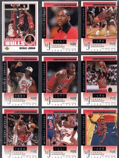Michael Jordan 1998 MJ Career Collection 60 Card Set