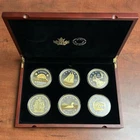 Royal Canadian Mint 2015 5oz x6 999 Fine Silver Big Coin Series