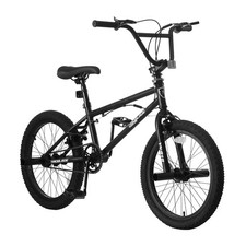 20" BMX Freestyle Bike Boys Girls 4 Pegs 360 ° Rotation Freestyle Bike Black New