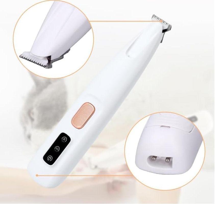 Pet Micro Precision Paw Trimmer Upgrade Multifunctional Pet Hair Clippers Shaver