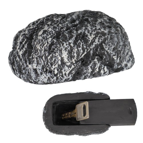 Faux Spare Key Hiders Hide a Key Outdoor Waterproof Safe Storage Box For Outs...