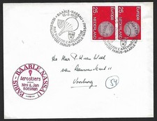 (BL) Netherland 1970 Balloon cover