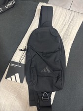 Adidas Essentials Sling Crossbody- Black, Athletic Bag With Phone Pocket, NWT