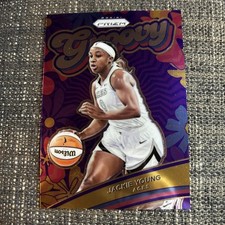 2024 Panini Prizm WNBA Groovy Jackie Young #6