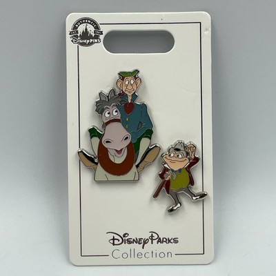 Disney Pin   Ichabod Crane & Mr Toad   2 x Pin Anstecker Set   Neu   Sleepy Hollow