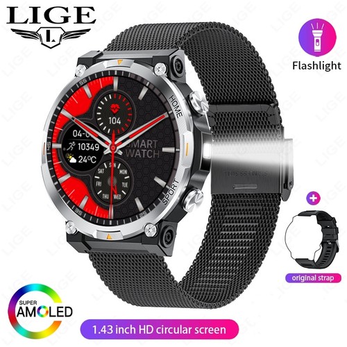 Smart Watch for Android iOS (Answer/Make Call) Sleep Heart Rate Fitness Tracker